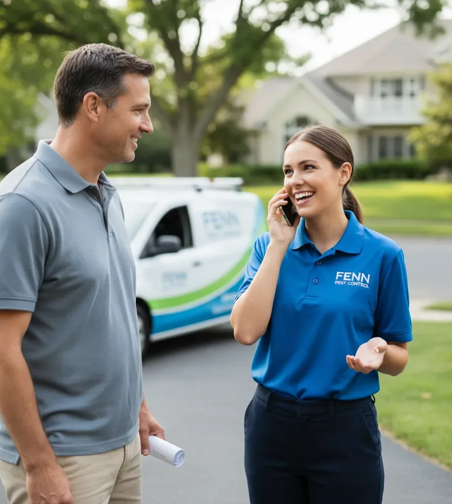 Fenn Pest Control customer support in Kinsley